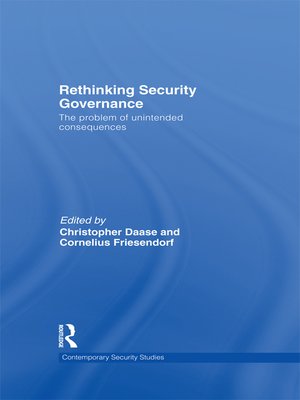 cover image of Rethinking Security Governance